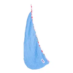 NATA COTON - TOALLA DE CABELLO NIÑAS CELESTE