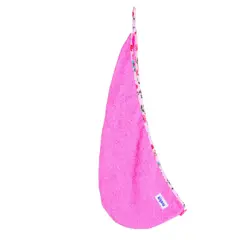 NATA COTON - TOALLA DE CABELLO NIÑAS ROSADO