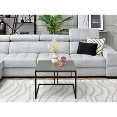 TU MESITA - Mesa de Centro Industrial Gigi color Gris