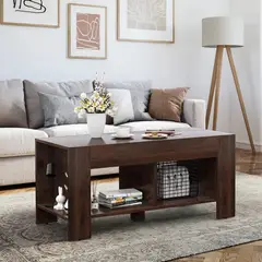 TU MESITA - Mesa de Centro Olympia Marrón