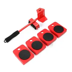 RYBIU IMPORT - Kit Removedor de Mobiliario en Rojo Y+Papel de Regalo