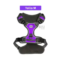 RYBIU IMPORT - Correa para Dog Funcional en Talla M Morado Y+Gift Stickers
