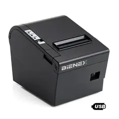 BIENEX - Impresora ticketera termica USB 80mm