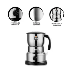 GENERICO - Molino Electrico para Nueces en Plateado Y+Post-it Adhesivos