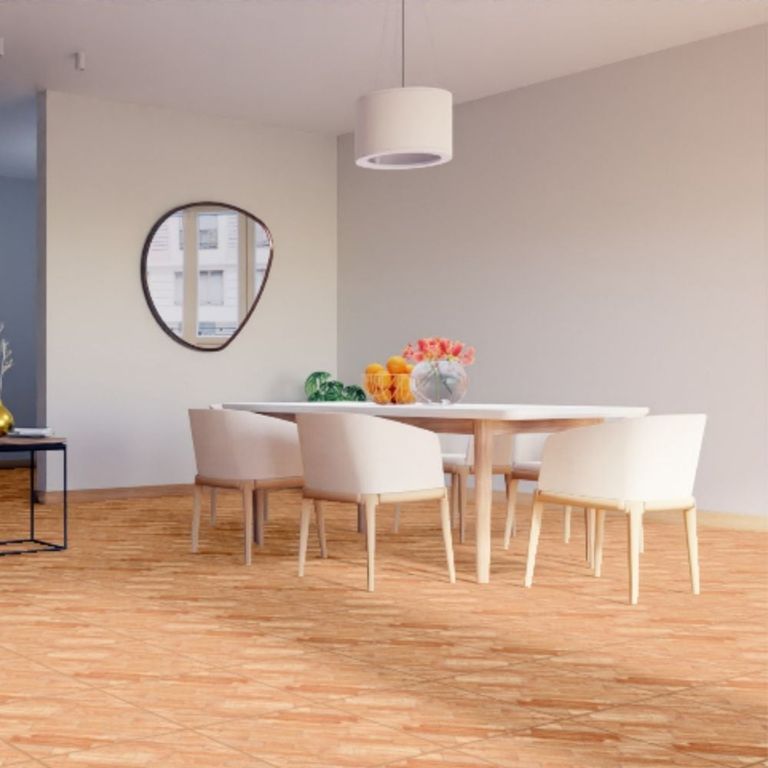 Piso madera Ishpingo natural 45x45cm 2.23 m2 - Mayólica CELIMA