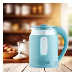 GENERICO - Hervidor Versatil de 2L en Color Celeste Y+Regalo Stickers