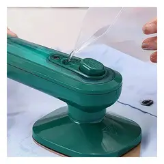 RYBIU IMPORT - Plancha Pequeña a Vapor en Verde Y+Papel de Regalo