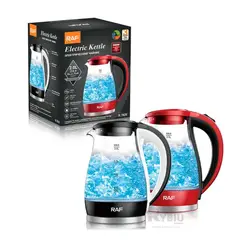 GENERICO - Hervidor Versatil de 2L en Color Negro Y+Regalo Stickers