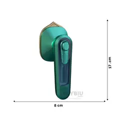 RYBIU IMPORT - Alisador Express a Vapor Verde Y+Regalo Ligas para Peinar