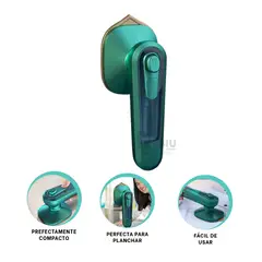 RYBIU IMPORT - Alisador de Telas de Viaje Verde Y+Banderitas Adhesivas