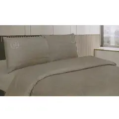 GOLDSUN - JUEGO DE SÁBANAS COLOR ENTERO DE 2 PLAZAS