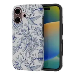ARTSCASE - Case iphone 14 Blue Flowers