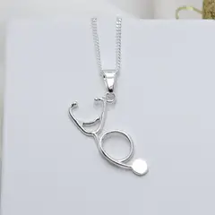 LUYA JOYERÍA - Collar estetoscopio de Luya