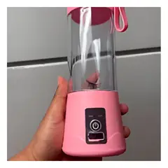 RYBIU IMPORT - Licuadora Compacta y Moderna Tono Rosado Y+Regalo Agendita