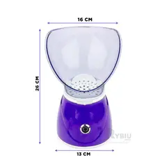 GENERICO - Humidificador para Rostro Violeta Y+Regalo Ligas para Peinar
