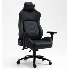 DREIZT - Silla Gamer Titan Series Negro Premium Almohadilla Inteligente