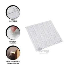 RYBIU IMPORT - Protector para Paredes en Transparente Y+Regalo Stickers