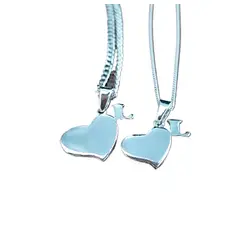 LUYA JOYERÍA - Collar de corazones con iniciales