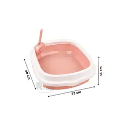 GENERICO - Litera Util de 40x33x11 Rosado Y+Ligas de Regalo