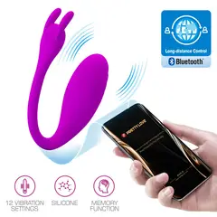 PRETTY LOVE - Vibrador a Distancia Catalina Doble Estimulación Silicona Médica y App