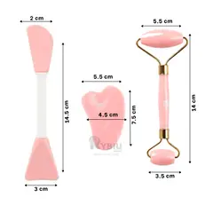 GENERICO - Pack para el Rostro Rosado Bebe Y+Regalo Ligas para Peinar_123