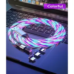 GENERICO - Cable Magnetico Led 3A - 540 Greenport Tricolor - 1 Metro