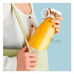 GENERICO - Licuadora para Jugo de Frutas en Blanco Y+Regalo Agendita.