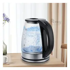 GENERICO - Jarra Ergonomica de Color Transparente Y+Papel de Regalo.