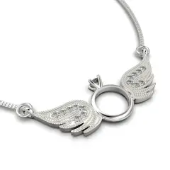 LUYA JOYERÍA - Collar Alas de Angel de Luya