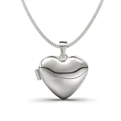 LUYA JOYERÍA - Collar relicario de corazón