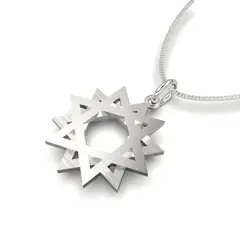 LUYA JOYERÍA - Collar estrella de doce puntas