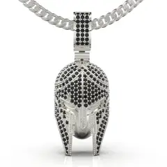 LUYA JOYERÍA - Dije Espartano con corte circular