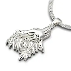 LUYA JOYERÍA - Collar lobo con corte circular