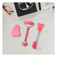 GENERICO - Set de Limpieza Facil de Plastico de Color Rosado_123