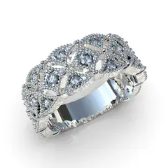 LUYA JOYERÍA - Anillo Square con corte circular de Luya