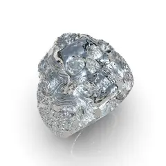 LUYA JOYERÍA - Anillo Flower Skull de Luya