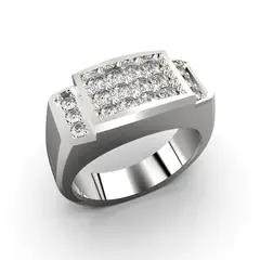 LUYA JOYERÍA - Anillo 18C con corte circular