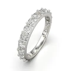 LUYA JOYERÍA - Anillo solitario con corte circular