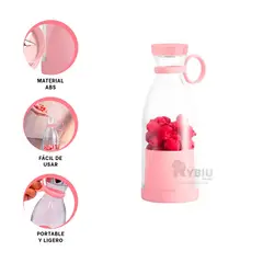 RYBIU IMPORT - Mezcladora Fabulosa en Rosado Y+Regalo Ligas para Peinar.