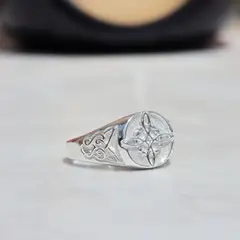 LUYA JOYERÍA - Anillo de nudo de bruja