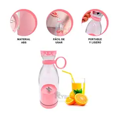 RYBIU IMPORT - Mezcladora Perfecta y Practica Rosado Y+Banderitas Adhesivas.