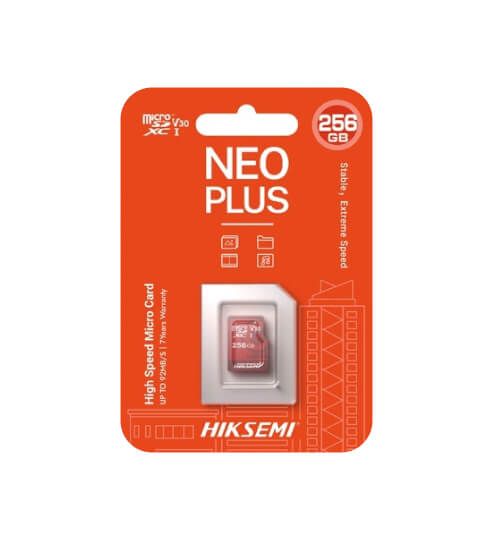 MEMORIA MICRO SD 256GB HIKSEMI CLASS 10 NEO PLUS