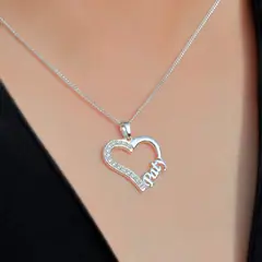 LUYA JOYERÍA - Collar de corazón con nombre