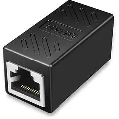 GENERICO - EMPALME DE RED RJ45 CAT 6 DE METAL