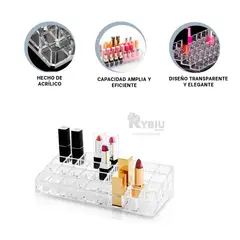 GENERICO - Caja para Labial en Transparente Y+Banderitas Adhesivas