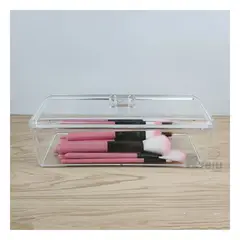 GENERICO - Caja para Guardar Cosmeticos Transparente Y+Papel de Regalo
