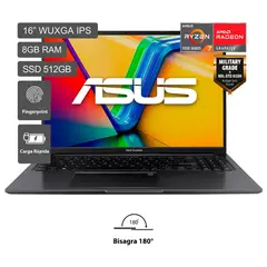 ASUS - Laptop Vivobook 16 M1605YA-MB136W 16.1 Ryzen 7 7730U 8GB 512GB SSD Window 11