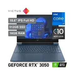 HP - Laptop 15-fa0007la Core I7 12650H 16gb 512gb ssd 15.6 FHD 4G Video RTX 3050 Window 11