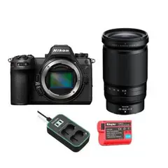NIKON - Cámara Z6 III lente Z 28-400 mm f 4-8 VR kit batería Kingma