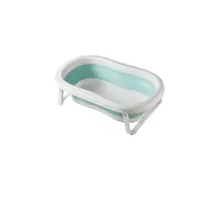 OEM - BAÑERA PLEGABLE PARA BEBE COLOR VERDE